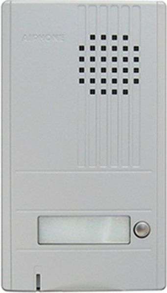 Aiphone DA-1DS Audio Entrance Door Station for DA Series Two-Wire Door Entry System, Vandal-resistant construction, Direct select buttons, Backlit directory, Connects to door strike, Hands-free communication, 15 VAC, supplied from power supply Power Source, 14 to 140F , -10 to 60C Ambient Temperature, UPC 790143529604 (DA-1DS DA 1DS DA1DS)
