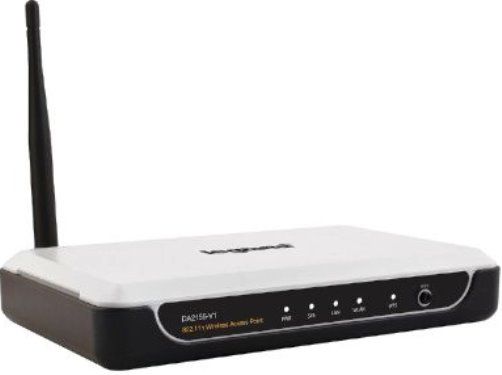 On-Q DA2155-V1 Desktop 802.11n Wireless Access Point, Frequency 2.4 - 2.4835 GHz, Connects Wi-Fi networked devices at speeds of up to 150Mbps, Built-in antenna optimization software for best network coverageIndoor Range up to 100m/Outdoor Range up to 300m, Range Extender mode boosts wireless signal to previously unreachable or hard-to-wire areas flawlessly, UPC 804428068747 (DA2155V1 DA2155 V1 DA-2155-V1 DA 2155-V1)
