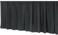 Da-Lite 80568 Black Tripod Skirt for 96" Wide Screens, Conceals Tripod Legs for a Professional Appearance, Black Tripod Skirt, Available on 60", 70", 84" and 96" wide Screens, Black PolyKnit Material (DALITE-80568 DALITE 80568) 