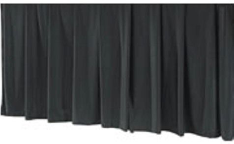Da-Lite 80568 Black Tripod Skirt for 96