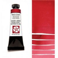 Daniel Smith 284600004 Extra Fine Watercolor 15ml Alizarin Crimson; These paints are a go to for many professional watercolorists, featuring stunning colors; Artists seeking a quality watercolor with a wide array of colors and effects; This line offers Lightfastness, color value, tinting strength, clarity, vibrancy, undertone, particle size, density, viscosity; Dimensions 0.76" x 1.17" x 3.29"; Weight 0.06 lbs; UPC 743162008599 (DANIELSMITH284600004 DANIELSMITH-284600004 WATERCOLOR) 