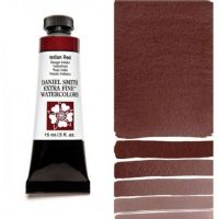 Daniel Smith 284600044 Extra Fine Watercolor 15ml Indian Red; These paints are a go to for many professional watercolorists, featuring stunning colors; Artists seeking a quality watercolor with a wide array of colors and effects; This line offers Lightfastness, color value, tinting strength, clarity, vibrancy, undertone, particle size, density, viscosity; Dimensions 0.76" x 1.17" x 3.29"; Weight 0.06 lbs; UPC 743162008988 (DANIELSMITH284600044 DANIELSMITH-284600044 WATERCOLOR) 