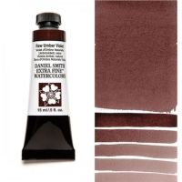 Daniel Smith 284600098 Extra Fine Watercolor 15ml Raw Umber Violet; These paints are a go to for many professional watercolorists, featuring stunning colors; Artists seeking a quality watercolor with a wide array of colors and effects; This line offers Lightfastness, color value, tinting strength, clarity, vibrancy, undertone, particle size, density, viscosity; Dimensions 0.76" x 1.17" x 3.29"; Weight 0.06 lbs; UPC 743162009510 (DANIELSMITH284600098 DANIELSMITH-284600098 WATERCOLOR) 