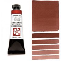 Daniel Smith 284600107 Extra Fine Watercolor 15ml Ultramarine Red; These paints are a go to for many professional watercolorists, featuring stunning colors; Artists seeking a quality watercolor with a wide array of colors and effects; This line offers Lightfastness, color value, tinting strength, clarity, vibrancy, undertone, particle size, density, viscosity; Dimensions 0.76" x 1.17" x 3.29"; Weight 0.06 lbs; UPC 743162009602 (DANIELSMITH284600107 DANIELSMITH-284600107 WATERCOLOR) 