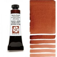 Daniel Smith 284600166 Extra Fine Watercolor 15ml Mummy Bauxite; These paints are a go to for many professional watercolorists, featuring stunning colors; Artists seeking a quality watercolor with a wide array of colors and effects; This line offers Lightfastness, color value, tinting strength, clarity, vibrancy, undertone, particle size, density, viscosity; Dimensions 0.76" x 1.17" x 3.29"; Weight 0.06 lbs; UPC 743162022731 (DANIELSMITH284600166 DANIELSMITH-284600166 WATERCOLOR) 