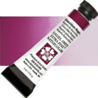 Daniel Smith 284610090 Extra Fine, Watercolor 5ml Quinacridone Magenta; Highly pigmented and finely ground watercolors made by hand in the USA; Extra fine watercolors produce clean washes, even layers, and also possess superior lightfastness properties; UPC 743162032310 (DANIELSMITH284610090 DANIEL SMITH 284610090 ALVIN WATERCOLOR QUINACRIDONE MAGENTA) 