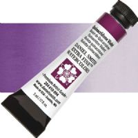 Daniel Smith 284610094 Extra Fine, Watercolor 5ml Quinacridone Violet; Highly pigmented and finely ground watercolors made by hand in the USA; Extra fine watercolors produce clean washes, even layers, and also possess superior lightfastness properties; UPC 743162032341 (DANIELSMITH284610094 DANIEL SMITH 284610094 ALVIN WATERCOLOR QUINACRIDONE VIOLET) 