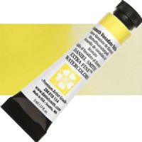 Daniel Smith 284610154 Extra Fine, Watercolor 5ml Bismuth Vanadate Yellow; Highly pigmented and finely ground watercolors made by hand in the USA; Extra fine watercolors produce clean washes, even layers, and also possess superior lightfastness properties; UPC 743162032549 (DANIELSMITH284610154 DANIEL SMITH 284610154 ALVIN WATERCOLOR BISMUTH VANADATE YELLOW) 