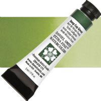 Daniel Smith 284610175 Extra Fine, Watercolor 5ml Deep Sap Green; Highly pigmented and finely ground watercolors made by hand in the USA; Extra fine watercolors produce clean washes, even layers, and also possess superior lightfastness properties; UPC 743162032570 (DANIELSMITH284610175 DANIEL SMITH 284610175 ALVIN WATERCOLOR DEEP SAP GREEN) 