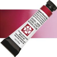 Daniel Smith 284610185 Extra Fine, Watercolor 5ml Permanent Alizarin Crimson; Highly pigmented and finely ground watercolors made by hand in the USA; Extra fine watercolors produce clean washes, even layers, and also possess superior lightfastness properties; UPC 743162032617 (DANIELSMITH284610185 DANIEL SMITH 284610185 ALVIN WATERCOLOR PERMANENT ALIZARIN CRIMSON) 