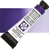 Daniel Smith 284610225 Extra Fine, Watercolor 5ml Quinacridone Purple; Highly pigmented and finely ground watercolors made by hand in the USA; Extra fine watercolors produce clean washes, even layers, and also possess superior lightfastness properties; UPC 743162032723 (DANIELSMITH284610225 DANIEL SMITH 284610225 ALVIN WATERCOLOR QUINACRIDONE PURPLE) 