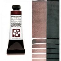 Daniel Smith 284640021 Extra Fine Watercolor 15ml Iridescent Scarab Red; These paints are a go to for many professional watercolorists, featuring stunning colors; Artists seeking a quality watercolor with a wide array of colors and effects; This line offers Lightfastness, color value, tinting strength, clarity, vibrancy, undertone, particle size, density, viscosity; Dimensions 0.76" x 1.17" x 3.29"; Weight 0.06 lbs; UPC 743162010110 (DANIELSMITH284640021 DANIELSMITH-284640021 WATERCOLOR) 