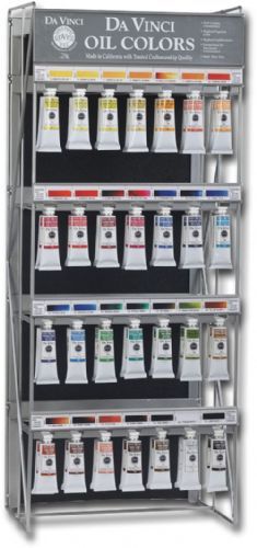 Da Vinci DAV1N-28D Oil Color Paint 56-Piece Display Assortment, All permanent with the highest resistance to fading, This collection of professional oil colors is formulated with the finest raw materials from around the world and is the only brand made using 100 percent ASTM pigments, UPC N/A (DAVINCIDAV1N28D DAVINCI DAV1N28D DA VINCI DAV1N 28D DAVINCI-DAV1N28D DA-VINCI DAV1N-28D ALVIN)