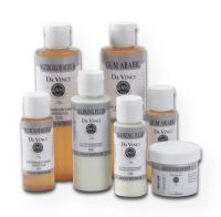 Da Vinci DAV2110 Gum Arabic 2 oz; Increases flow, transparency, and gloss of watercolor paints; Reduces spread of wet on wet applications; Dries to a flexible film; Contains gum arabic, odorless additives, and water; Non-toxic, conforms to ASTM; Shipping Weight 1.00 lb; Shipping Dimensions 3.75 x 1.00 x 1.00 in; UPC 643822211027 (DAVINCIDAV2110 DAVINCI-DAV2110 DAVINCE/DAV2110 ARTWORK) 