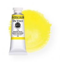 Da Vinci DAV216 Artists' Watercolor Paint 37ml Cadmium Yellow Medium; All Da Vinci watercolors have been reformulated with improved rewetting properties and are now the most pigmented watercolor in the world; Expect high tinting strength, maximum light-fastness, very vibrant colors, and an unbelievable value; UPC 643822216374 (DAVINCI216 DAVINCIDAV216 DA-VINCI-216 DAVINCI216 DAVINCI-DAV216 PAINTING ALVIN) 