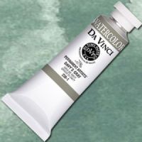 Da Vinci DAV238-1 Artists', Watercolor Paint 37ml Davey's Gray; All Da Vinci watercolors have been reformulated with improved rewetting properties and are now the most pigmented watercolor in the world; Expect high tinting strength, maximum light-fastness, very vibrant colors, and an unbelievable value;  UPC 643822238130 (DAVINCI DAV238-1 DAV2381 DA VINCI ALVIN DAVEYS GRAY) 
