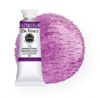 Da Vinci DAV254 Artists' Watercolor Paint 37ml Manganese Violet; All Da Vinci watercolors have been reformulated with improved rewetting properties and are now the most pigmented watercolor in the world; Expect high tinting strength, maximum light-fastness, very vibrant colors, and an unbelievable value; Transparency rating: T=transparent, ST=semitransparent, O=opaque, SO=semi-opaque; UPC 643822254376 (DA-VINCI-254 DAVINCI254 PAINTING ALVIN) 