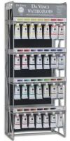 Da Vinci 3-28D Watercolor Paint Top Display; (56) 37ml tubes, 2 each of 28 colors; All Da Vinci watercolors have been reformulated with improved rewetting properties and are now the most pigmented watercolor in the world (DAVINCIDAV328D DAVINCI DAV328D DA VINCI DAV3 28D DAVINCI-DAV328D DA-VINCI DAV3-28D) 