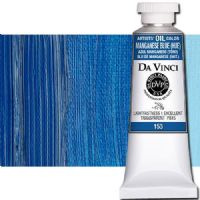 Da Vinci 153 Oil Color Paint, 37ml, Manganese Blue Hue; All permanent with the highest resistance to fading; This collection of professional oil colors is formulated with the finest raw materials from around the world and is the only brand made using 100 percent ASTM pigments; Soft and creamy consistency using pure and refined linseed oil; Conforms to ASTM-4302; UPC 643822153402 (DA VINCI DAV153 153 ALVIN MAGANESE BLUE HUE) 