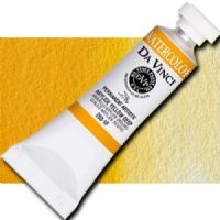 Da Vinci 203-1F Watercolor Paint, 15ml, Arylide Yellow Deep; All Da Vinci watercolors are finely milled with a high concentration of premium pigment and dispersed in the finest quality natural gum; Expect high tinting strength, very good to excellent fade-resistance (Lightfastness I and II), and maximum vibrancy; Use straight from the tube or fill your own watercolor pans and rewet; UPC 643822203114 (DA VINCI 203-1F 203 2031F DAVINCI2031F ALVIN 15ml ARYLIDE YELLOW DEEP) 