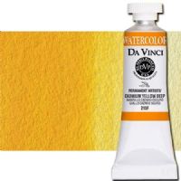 Da Vinci 215F Watercolor Paint, 15ml, Cadmium Yellow Deep; All Da Vinci watercolors have been reformulated with improved rewetting properties and are now the most pigmented watercolor in the world; Expect high tinting strength, maximum light-fastness, very vibrant colors, and an unbelievable value; Transparency rating: T=transparent, ST=semitransparent, O=opaque, SO=semi-opaque; UPC 643822215155 (DA VINCI DAV215F 215F 15ml ALVIN CADMIUM YELLOW DEEP) 