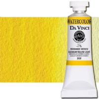 Da Vinci 217F Watercolor Paint, 15ml, Cadmium Yellow Light; All Da Vinci watercolors have been reformulated with improved rewetting properties and are now the most pigmented watercolor in the world; Expect high tinting strength, maximum light-fastness, very vibrant colors, and an unbelievable value; Transparency rating: T=transparent, ST=semitransparent, O=opaque, SO=semi-opaque; UPC 643822217159 (DA VINCI DAV217F 217F 15ml ALVIN CADMIUM YELLOW LIGHT) 