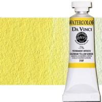 Da Vinci 218F Watercolor Paint, 15ml, Cadmium Yellow Lemon; All Da Vinci watercolors have been reformulated with improved rewetting properties and are now the most pigmented watercolor in the world; Expect high tinting strength, maximum light-fastness, very vibrant colors, and an unbelievable value; Transparency rating: T=transparent, ST=semitransparent, O=opaque, SO=semi-opaque; UPC 643822218156 (DA VINCI DAV218F 218F 15ml ALVIN CADMIUM YELLOW LEMON) 