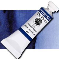 Da Vinci 245F Watercolor Paint, 15ml, Indanthrene Blue; All Da Vinci watercolors are finely milled with a high concentration of premium pigment and dispersed in the finest quality natural gum; Expect high tinting strength, very good to excellent fade-resistance (Lightfastness I and II), and maximum vibrancy; Use straight from the tube or fill your own watercolor pans and rewet; UPC 643822245152 (DA VINCI 245F DAVINCI245F ALVIN 15ml INDANTHRENE BLUE) 