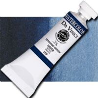 Da Vinci 249F Watercolor Paint, 15ml, Indigo; All Da Vinci watercolors are finely milled with a high concentration of premium pigment and dispersed in the finest quality natural gum; Expect high tinting strength, very good to excellent fade-resistance (Lightfastness I and II), and maximum vibrancy; Use straight from the tube or fill your own watercolor pans and rewet; UPC 643822249150 (DA VINCI 249F DAVINCI249F ALVIN 15ml INDIGO) 