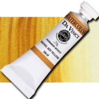 Da Vinci 260-0F Watercolor Paint, 15ml, Nickel Azo Yellow; All Da Vinci watercolors have been reformulated with improved rewetting properties and are now the most pigmented watercolor in the world; Expect high tinting strength, maximum light-fastness, very vibrant colors, and an unbelievable value; Transparency rating: T=transparent, ST=semitransparent, O=opaque, SO=semi-opaque; UPC 643822260056 (DA VINCI 260-0F 2600F DAVINCI2600F ALVIN 15ml NICKEL AZO YELLOW) 
