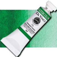 Da Vinci 269F Watercolor Paint, 15ml, Phthalo Green Yellow Shade; All Da Vinci watercolors are finely milled with a high concentration of premium pigment and dispersed in the finest quality natural gum; Expect high tinting strength, very good to excellent fade-resistance (Lightfastness I and II), and maximum vibrancy; Use straight from the tube or fill your own watercolor pans and rewet; UPC 643822269158 (DA VINCI 269F DAVINCI269F ALVIN 15ml PHTHALO GREEN YELLOW SHADE) 