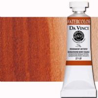 Da Vinci 271-2F Watercolor Paint, 15ml, Quinacridone Burnt Orange; All Da Vinci watercolors have been reformulated with improved rewetting properties and are now the most pigmented watercolor in the world; Expect high tinting strength, maximum light-fastness, very vibrant colors, and an unbelievable value; Transparency rating: T=transparent, ST=semitransparent, O=opaque, SO=semi-opaque; UPC 643822271250 (DA VINCI DAV271-2F 271-2F 2712F 15ml ALVIN QUINACRIDONE BURNT ORANGE) 
