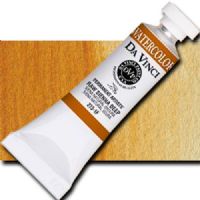 Da Vinci 273-1F Watercolor Paint, 15ml, Raw Sienna Deep; All Da Vinci watercolors have been reformulated with improved rewetting properties and are now the most pigmented watercolor in the world; Expect high tinting strength, maximum light-fastness, very vibrant colors, and an unbelievable value; Sold by the each; UPC 643822273117 (DAVINCI2731F 2731F DA VINCI 273-1F WATERCOLOR 15ml RAW SIENNA DEEP) 