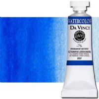 Da Vinci 283F Watercolor Paint, 15ml, Ultramarine Green Shade; All Da Vinci watercolors have been reformulated with improved rewetting properties and are now the most pigmented watercolor in the world; Expect high tinting strength, maximum light-fastness, very vibrant colors, and an unbelievable value; Transparency rating: T=transparent, ST=semitransparent, O=opaque, SO=semi-opaque; UPC 643822283154 (DA VINCI DAV283F 283F 15ml ALVIN ULTRAMARINE GREEN SHADE) 
