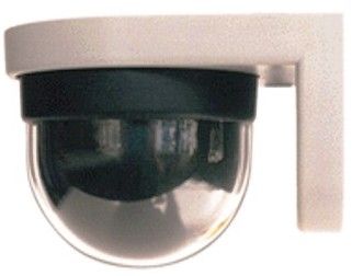 Clover DB330 Black and White Wall Mount Dome Camera, 1/3