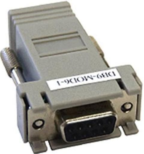 Alpha Communications DB9-MOD6-1 Adapter for Cable, RJ11 TO DB-9 Adaptor Cables (DB9MOD61 DB9-MOD6-1 DB9 MOD6 1)