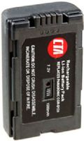 CTA Digital DB-D120 Model Panasonic CGR-D08/D120 Lithium-Ion Battery 1000 mAh Capacity, 7.2 Voltage, Run Time: 1.5 hour on a Single charge, Ultra high capacity longer lasting Li-Ion Battery; No memory effect, or fully drain your battery before charging (DBD120 DB D120 DBD-120 656777002008) 