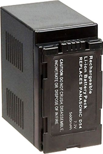 CTA Digital DB-D54 Model Panasonic CGR-D54 Lithium-Ion Battery 5600 mAh Capacity, 7.2 Voltage, Ultra high capacity longer lasting Li-Ion Battery; No memory effect, or fully drain your battery before charging (DBD54 DB D54 DBD-54 DBD 54 CGRD54 656777002077)
