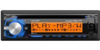 Dual DC416BT CD Receiver with Built-in Bluetooth and RGB Custom Colors, 200 Watts (50 W x 4) Peak Power Output, 17 Watts x 4 RMS Power Output, Built-in microphone, 3.7" wide 10-Character scrolling LCD Display, RGB with over 32000 colors, Front panel USB and 3.5mm inputs, MP3 playback from CDs and USB drives, UPC 827204111277 (DC-416BT DC 416BT DC416-BT DC416 BT) 