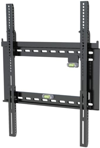 Level Mount DC65ADLP Low Profile Adjustable Fixed Position X-Large Flat Panel Mount, Fits Flat Panel TVs 26-85 and up to 200 Lbs, For Indoor/Outdoor use, UL Listed/Approved, Built-in Bubble Level & all Hardware included, Fixed Position, Extension Arms, 2 piece design, Matte Black Powder-Coat Finish, Mounts to Wood, Concrete or Metal, UPC 785014011746 (DC-65ADLP DC 65ADLP DC65-ADLP DC65 ADLP)