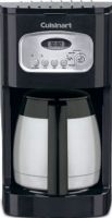 Cuisinart DCC-1150BK Classic Thermal Programmable Coffeemaker, Fully automatic 10-Cup Thermal coffeemaker with 24-hour programmability, 1- to 4-Cup setting, Brew Pause function, self clean, and 60-second reset remembers settings, UPC 086279017376 (DCC1150BK DCC-1150BK DCC 1150BK) 