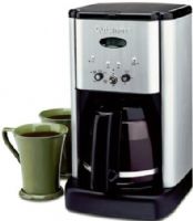 Cuisinart DCC-1200 Brew Central 12-Cup Programmable Coffeemaker, Classic stainless design, 12-cup carafe with ergonomic handle, dripless spout and knuckle guard, Brew Pause feature lets you enjoy a cup of coffee before brewing has finished, Adjustable keep-warm temperature control, 24-hour brew programming, Time-to-clean monitor with indicator light (DCC1200 DCC 1200) 