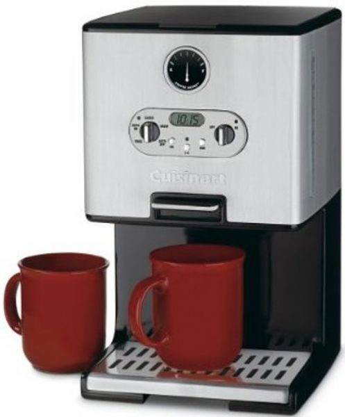 Cuisinart DCC-2000 Remanufactured Coffee-on-Demand 12-cup Programmable Coffeemaker, 12 cups Capacity, Built-in water filter, Timer, Auto shut-off, Removable coffee reservoir for easy cleanup, Visible water level indicator, Removable drip tray, Charcoal water filter (DCC-2000 DCC 2000 DCC2000)