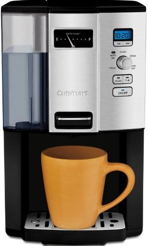 Cuisinart DCC-3000 Coffee on Demand 12-Cup Programmable Coffeemaker; Dispenses one cup at a time with an easy-to-use actuator; Dispenser light comes on when you press the lever to fill your cup; Removable water reservoir; Double-wall coffee reservoir holds twelve 5 oz. cups of coffee; Removable coffee reservoir for easy cleanup; UPC 086279036438 (DCC3000 DCC 3000 DC-C3000)