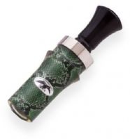 Duck Commander DC-CALL-CBDIAMOND Coldblood DiamondBack Duck Call; Made from acrylic cast rod and cut to precision, highly polished, finished off with a brushed aluminum band, then custom-tuned; Double reed, Loud tone, Mallard Hen, J-Frame style, UPC 040444506867 (DCCALLCBDIAMOND DCCALL-CBDIAMOND DC-CALLCBDIAMOND) 
