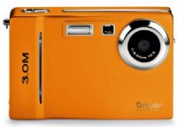 Oregon Scientific DCF0208011413001 Model DS6688-O ThinCam 3.0 Megapixel Digital Camera - Orange (DCF0208011413001 DS6688O DS-6688O DS6688 DS-6688) 