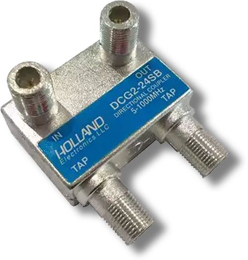 Holland Electronics DCG212SB Directional Couplers 1Ghz Tap 2 Input 12 dB, 12 dB Tap 2 Input, 1 GHz Bandwidth, 130 dB RFI Shielding Solderback, PCB Design, High Downstream Isolation Tap-Out, High Return Loss, Precision Machined Threads, Weigth 0,02 Lbs, UPC HOLLANDELECTRONICSDCG212SB (HOLLANDELECTRONICSDCG212SB HOLLAND ELECTRONICS DCG212SB DCG2 12 SB DCG2 12SB DCG212 SB HOLLAND-ELECTRONICS-DCG212SB DCG2-12-SB DCG2-12SB DCG212-SB)