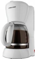 Black & Decker DCM1100W VersaBrew 10-Cup Coffemaker, White, Glass Jar, The rotating container and removable filter, Water tank with markings for the water level, Non-stick heating plate, Switch light on/off (DCM-1100W DCM 1100W DC-M1100W DCM1100) 