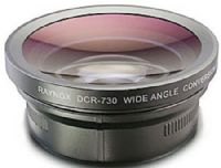 Raynox DCR-731 Wideangle Conversion Lens 0.7x, 2-group/2-element Hi-Index glass, High-Resolution 375-line/mm, Compatible with full zoom lens, 29mm compact size, Magnification Nominal 0.7x, Actual 0.71x Diagonal, 0.75x Horizontal, Image distortion -9.9%(max.wideangle), Mounting thread 52mm, UPC 024616020467 (DCR731 DCR 731) 