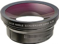 Raynox DCR-732 Wideangle Conversion Lens 0.7X with 3-adapter Rings for 37mm, 43mm and 46mm Filter Sizes; Magnification Nominal 0.7x, Actual 0.71x Diagonal, 0.75x Horizontal; 2-group/2-element Hi-Index glass; High-Resolution 375-line/mm; Compatible with full zoom lens; 29mm compact size; Compatible with HD-Camcorder; UPC 024616020504 (DCR732 DCR 732) 